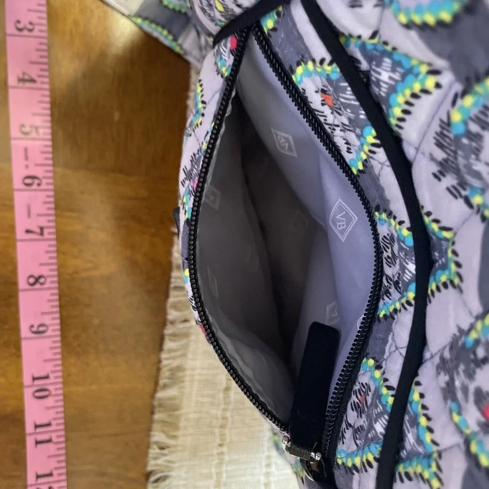Vera Bradley Crossbody Multi Color Purse /Cross Body Bag With Matching Wallet